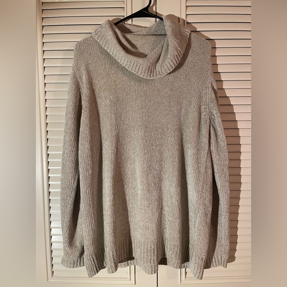 oversized knit sweater